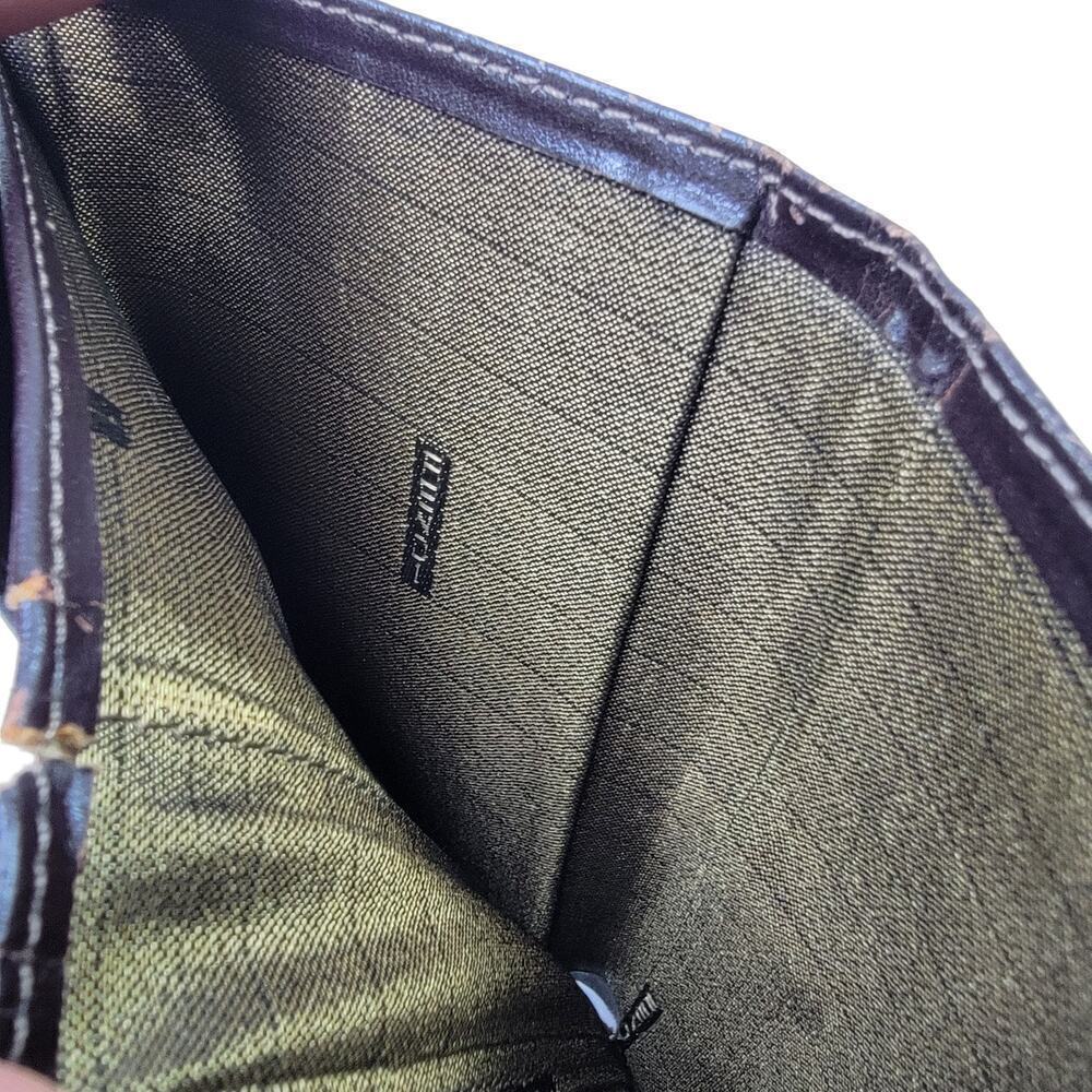 Vintage Y2k 2001 Fendi Zucca Tri-Fold Wallet - Picture 8 of 8